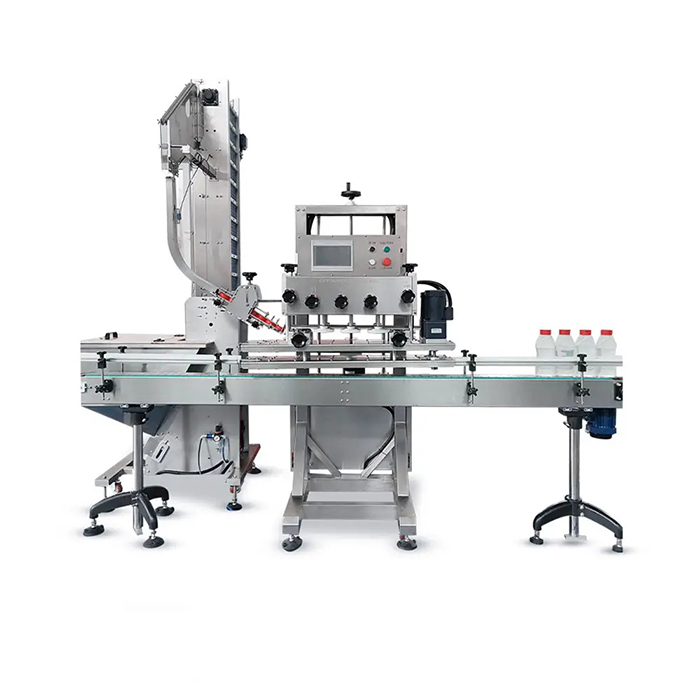 Automatisk maskin med hög hastighet plastskruvvatten