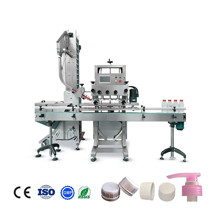 Full automatisk glasflaskeapparat för schampo