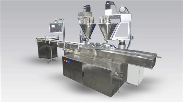 6-huvud helautomatisk kaffepåfyllningspulver 