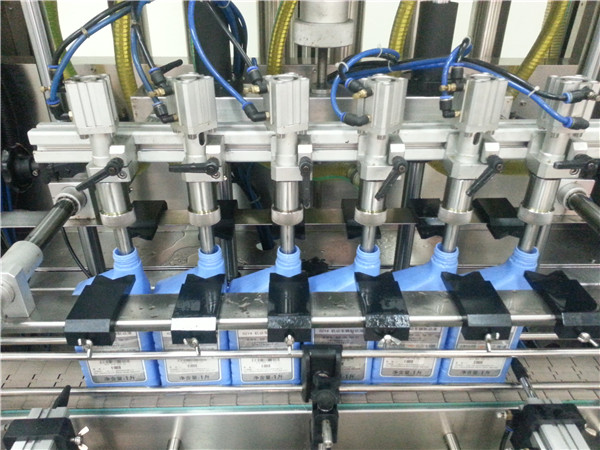 6-huvud automatisk motoroljepåfyllningsmaskin