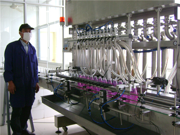 flaska vätskepåfyllningsmaskin