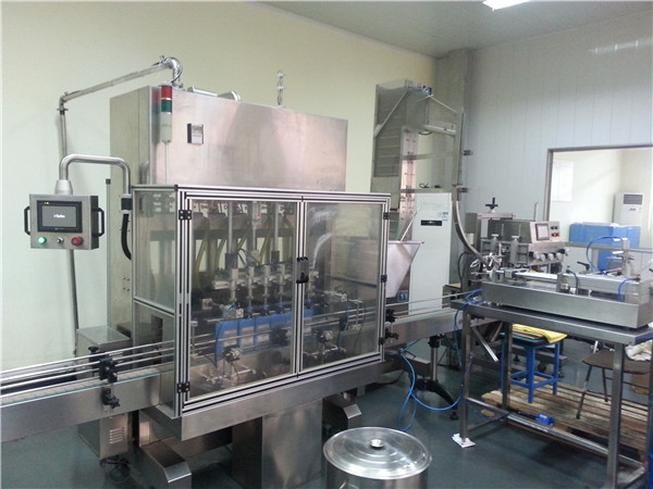 6-huvud automatisk motoroljepåfyllningsmaskin