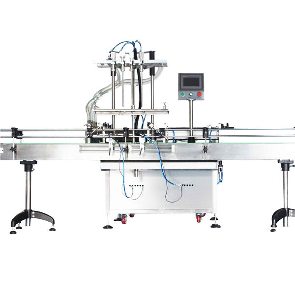 Automatisk 8, 10, 12 Heads Lotion Piston Filling Machine / Filler